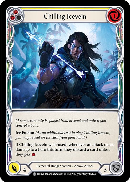 Chilling Icevein (Yellow) card image