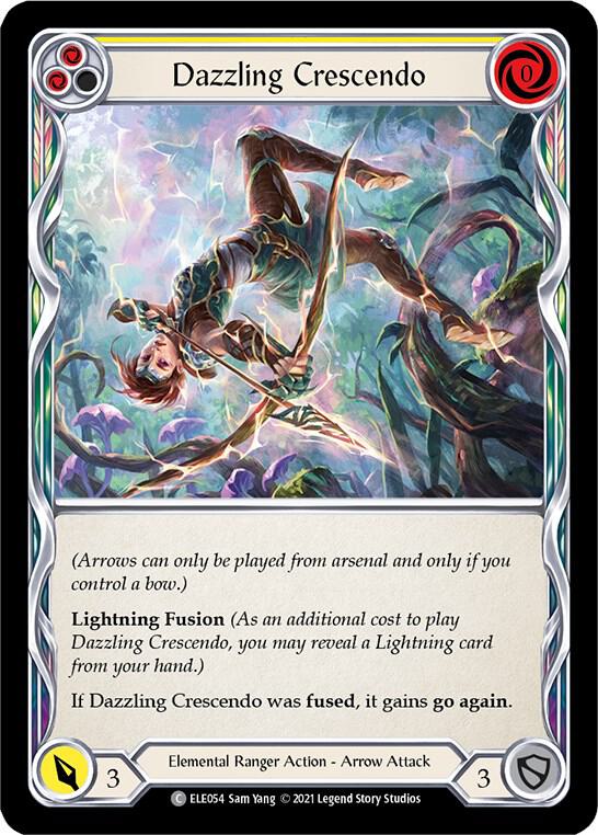 Dazzling Crescendo (Yellow) card image