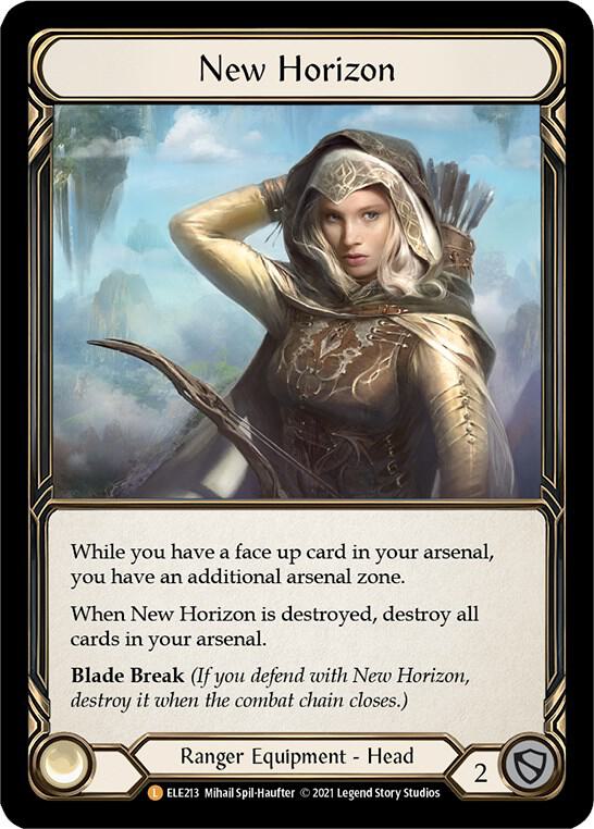 New Horizon card image