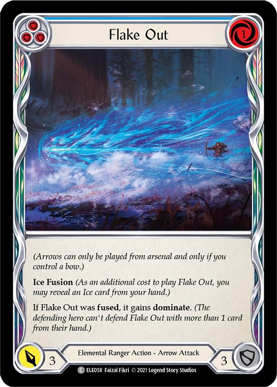 Flake Out (Blue) card image