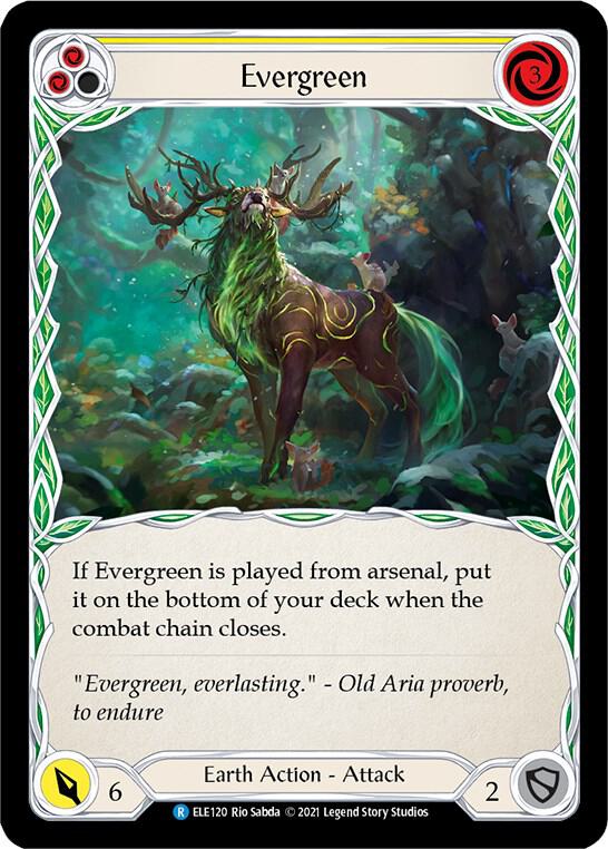 Evergreen (Yellow) card image