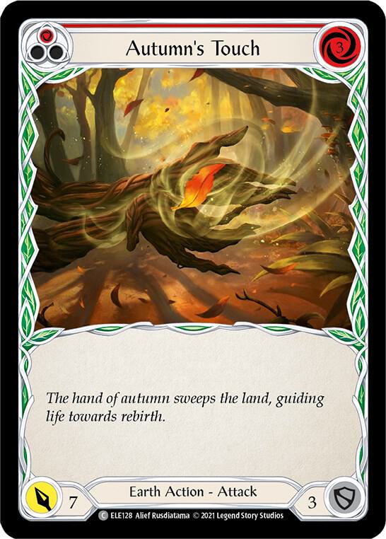Autumn's Touch (Red) card image