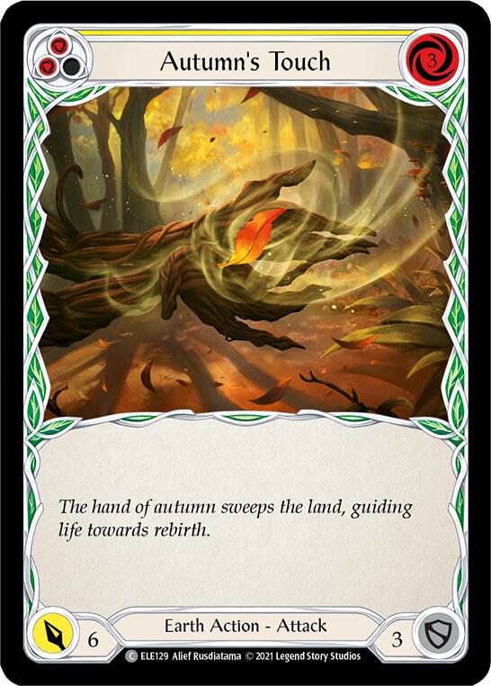 Autumn's Touch (Yellow) card image