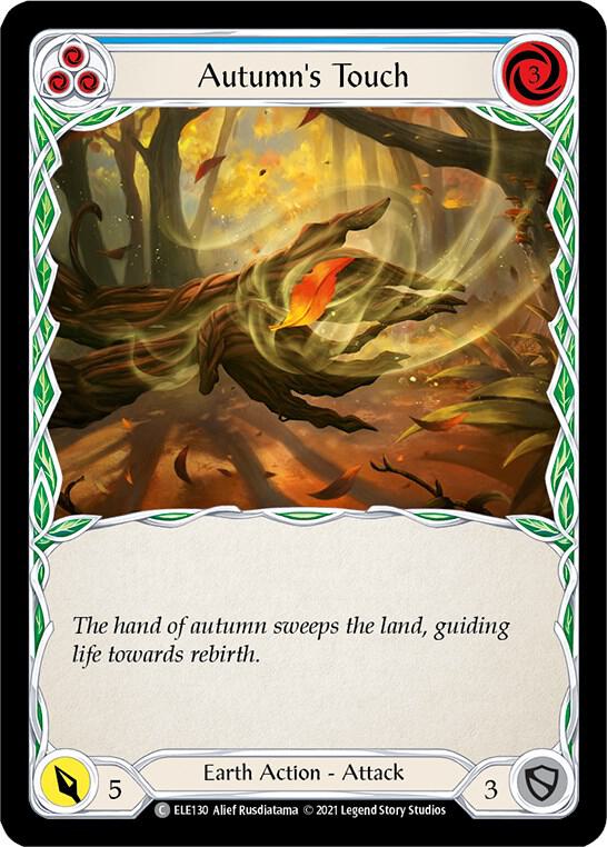 Autumn's Touch (Blue) card image