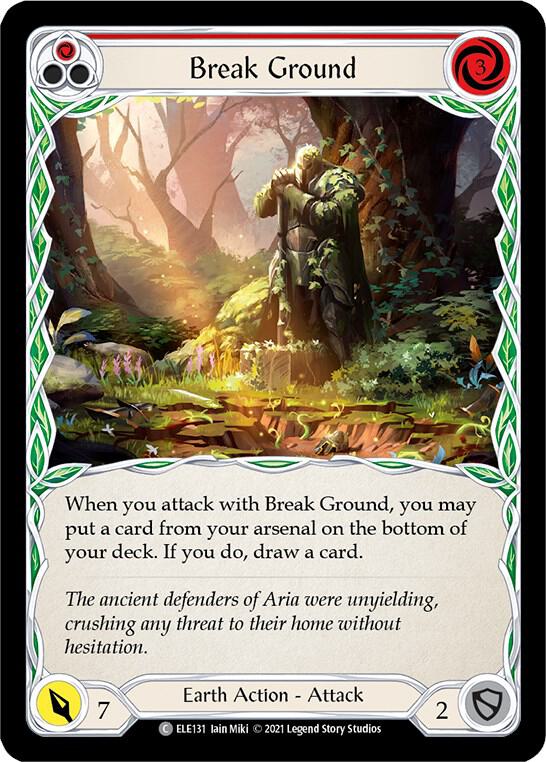 Break Ground (Red) card image