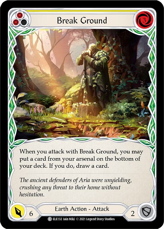 Break Ground (Yellow) card image