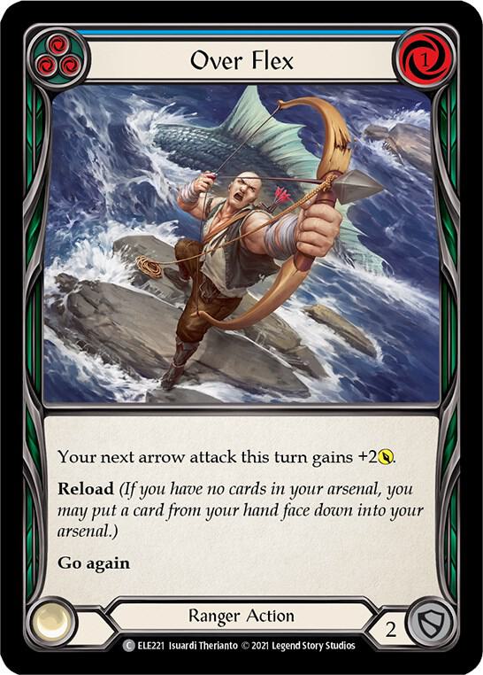 Over Flex (Blue) card image