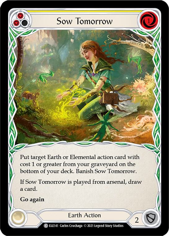 Sow Tomorrow (Yellow) card image