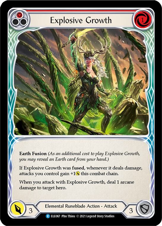 Explosive Growth (Red) card image