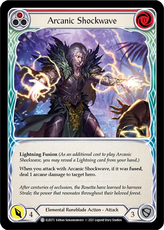 Arcanic Shockwave (Red) card image