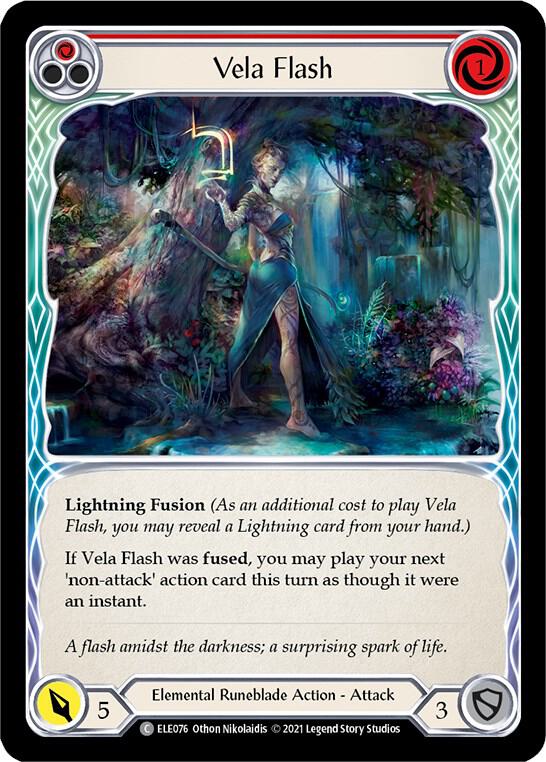 Vela Flash (Red) card image