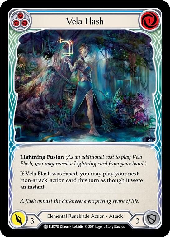Vela Flash (Blue) card image