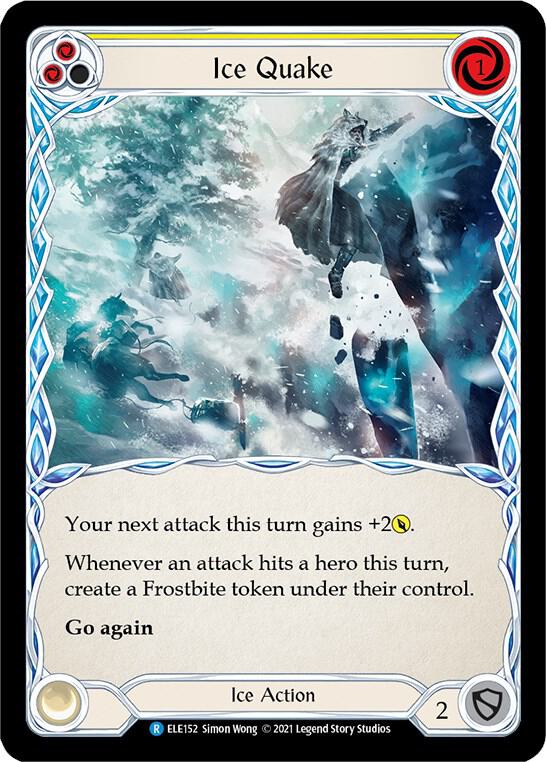 Ice Quake (Yellow) card image