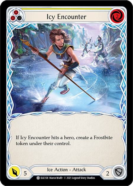Icy Encounter (Yellow) card image