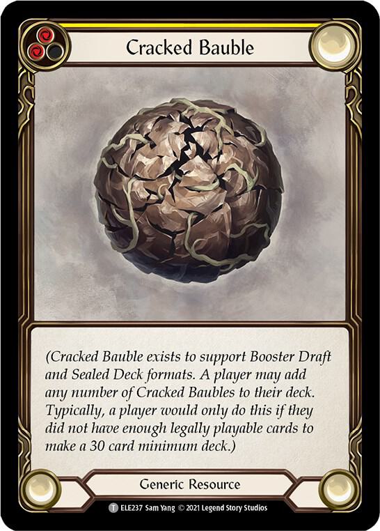 Cracked Bauble card image
