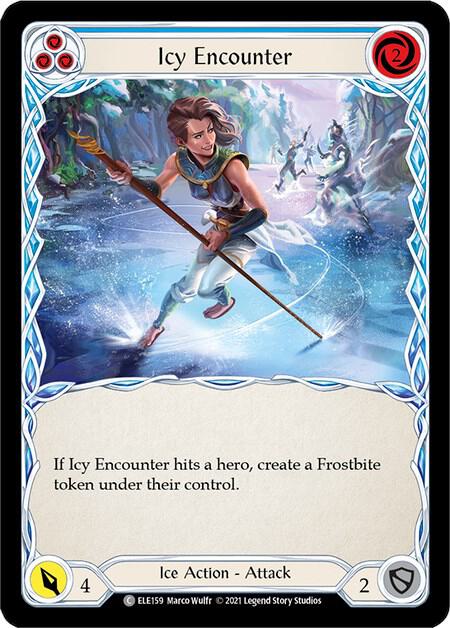 Icy Encounter (Blue) card image