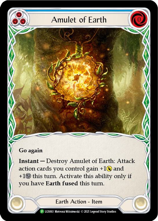 Amulet of Earth - LGS063 card image