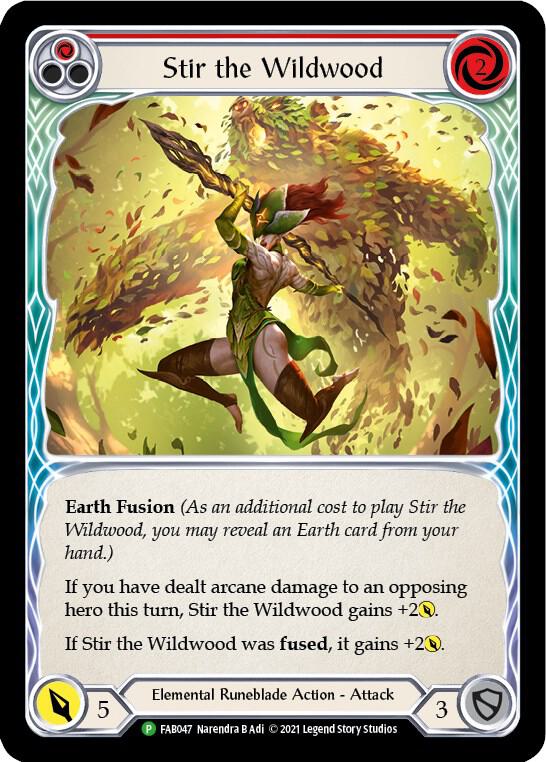 Stir the Wildwood (Alternate Art) - FAB047 card image