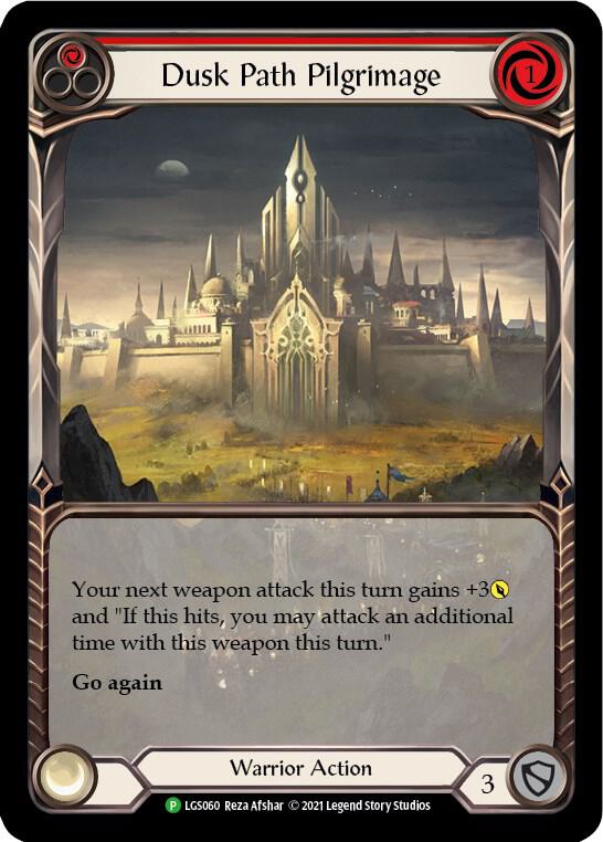 Dusk Path Pilgrimage (Red) - LGS060 card image