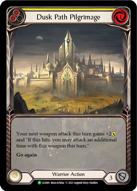 Dusk Path Pilgrimage (Yellow) - LGS061 card image