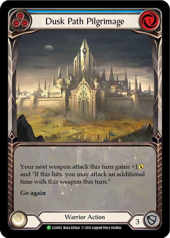 Dusk Path Pilgrimage (Blue) - LGS062 card image