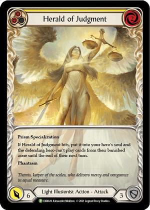Herald of Judgment - FAB028 card image