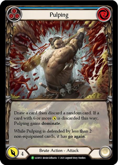 Pulping (Blue) - LGS053 card image