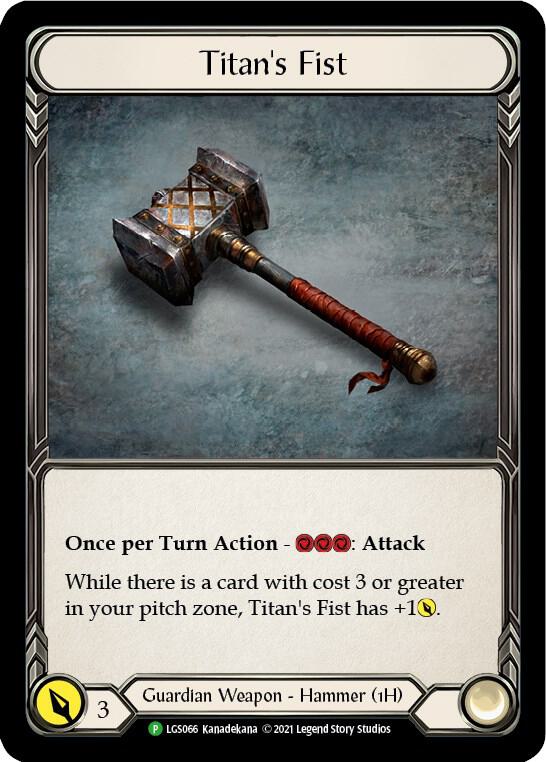 Titan's Fist - LGS066 card image