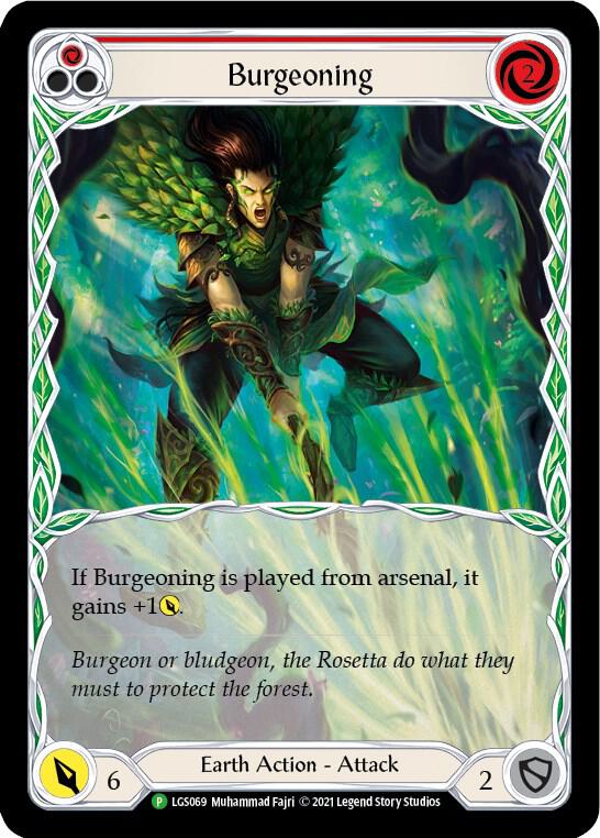 Burgeoning (Red) - LGS069 card image