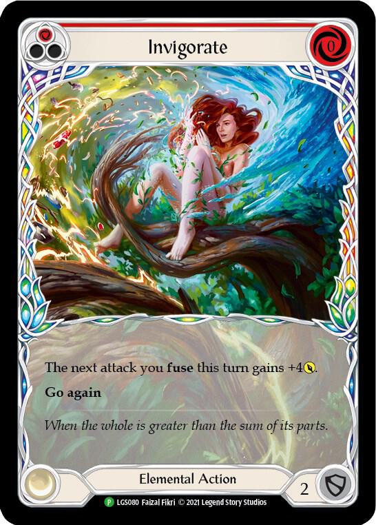 Invigorate (Red) - LGS080 card image