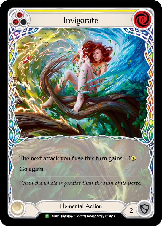 Invigorate (Yellow) - LGS081 card image