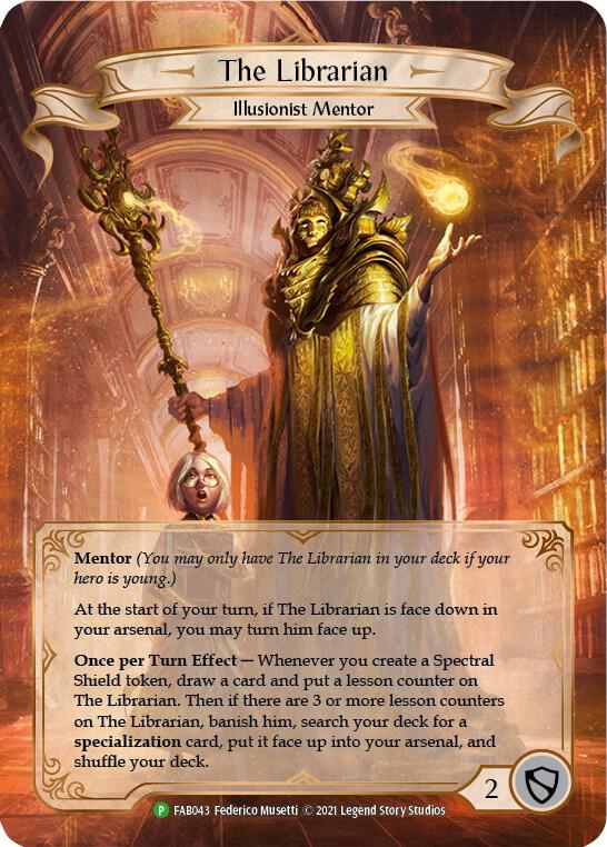 The Librarian - FAB043 card image
