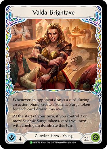 Valda Brightaxe - HER051 card image