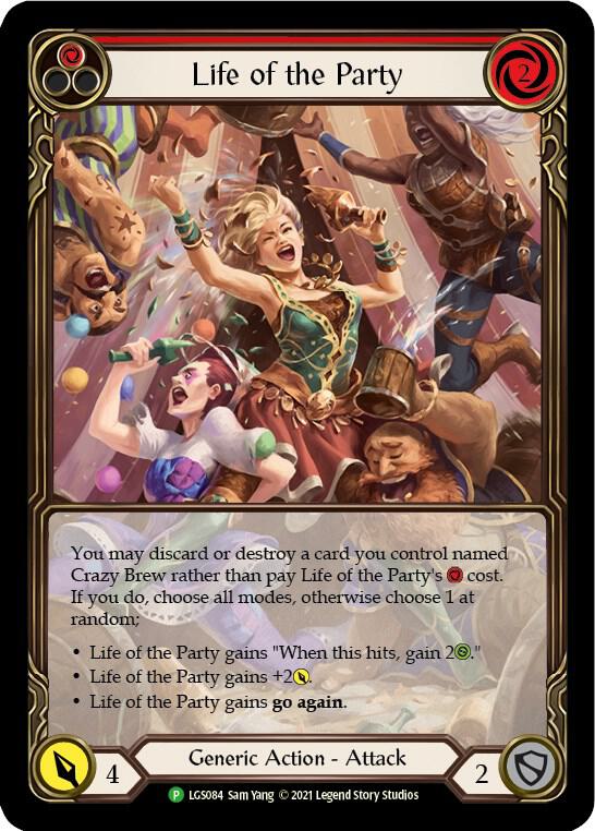 Life of the Party (Red) - LGS084 card image