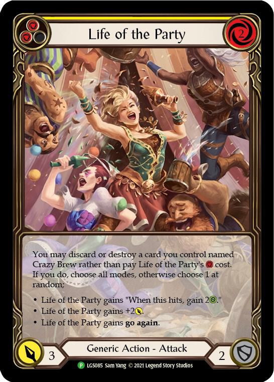 Life of the Party (Yellow) - LGS085 card image
