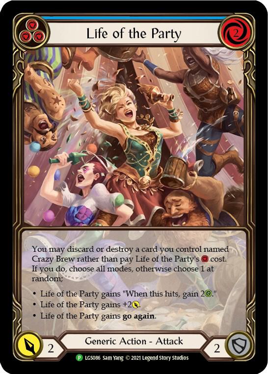 Life of the Party (Blue) - LGS086 card image