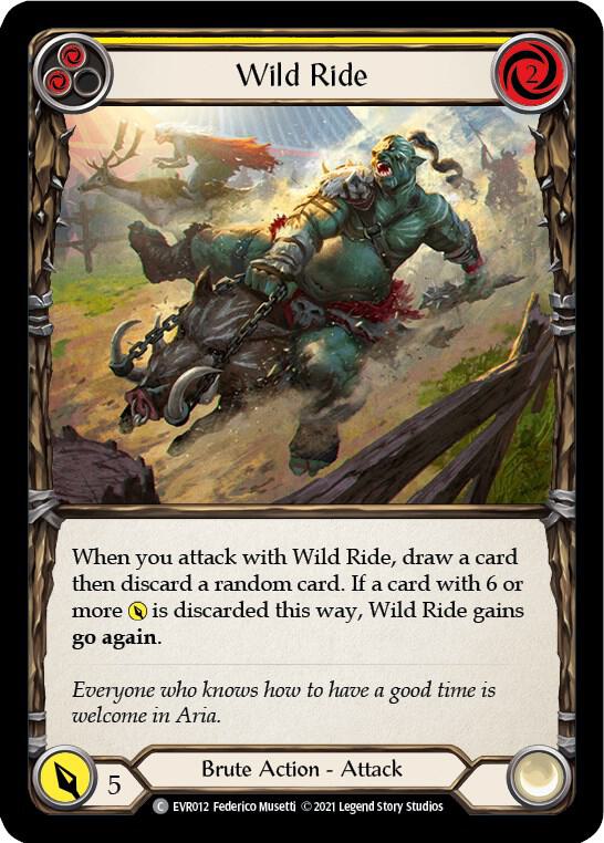 Wild Ride (Yellow) card image