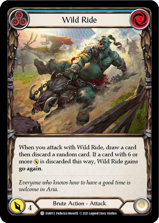 Wild Ride (Blue) card image