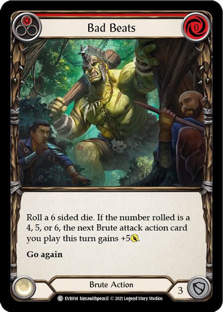 Bad Beats (Red) card image