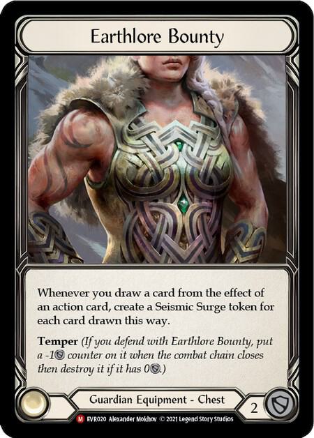 Earthlore Bounty card image
