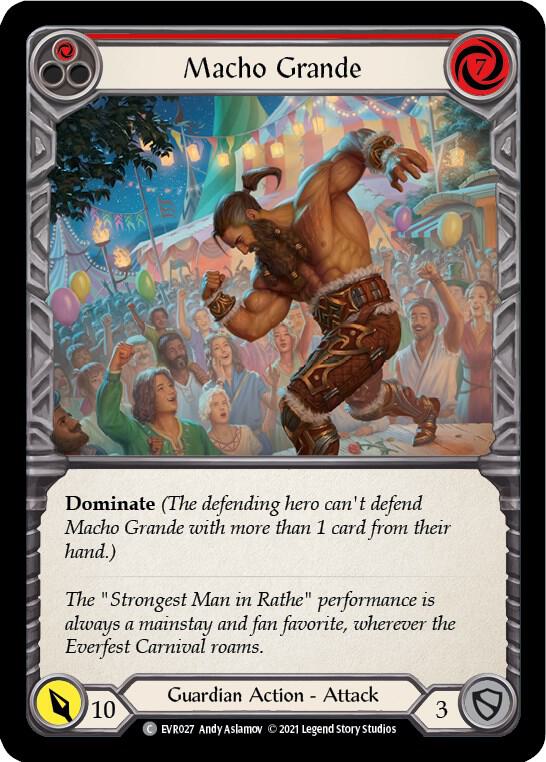 Macho Grande (Red) card image