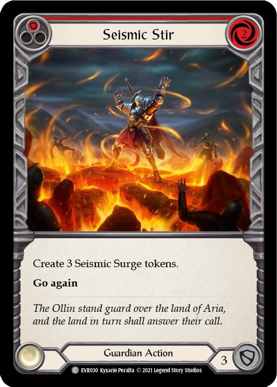 Seismic Stir (Red) card image