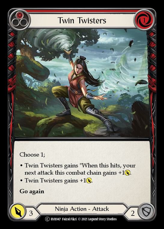 Twin Twisters (Red) card image