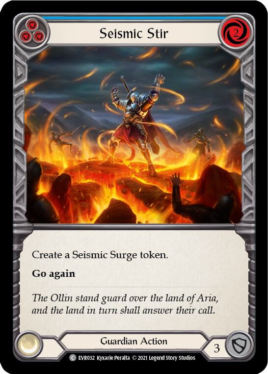 Seismic Stir (Blue) card image
