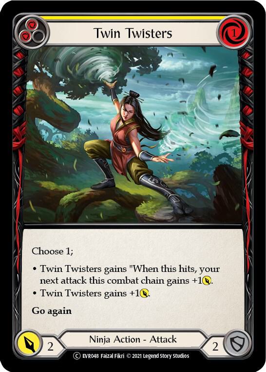 Twin Twisters (Yellow) card image