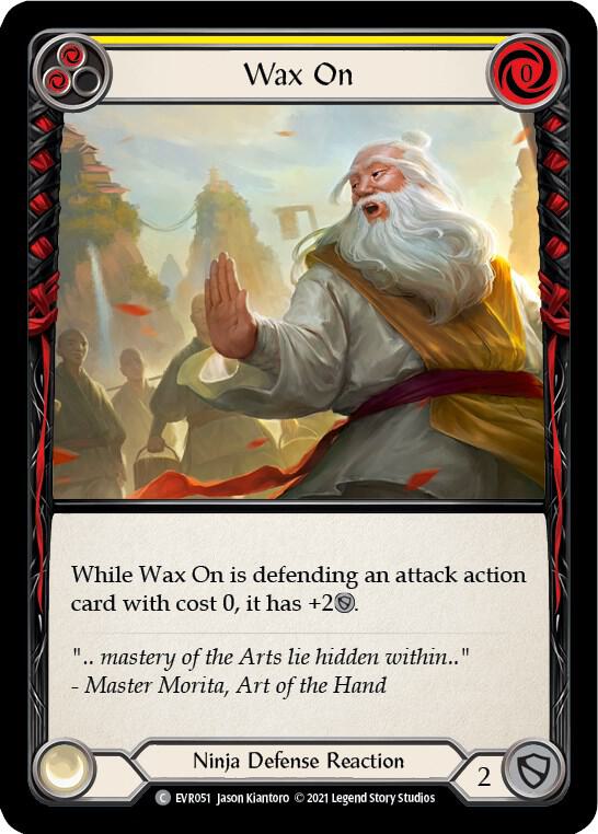 Wax On (Yellow) card image