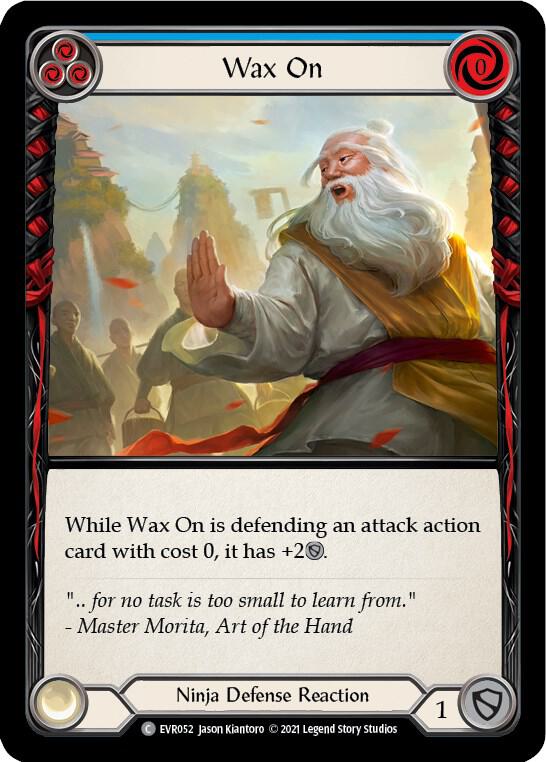 Wax On (Blue) card image