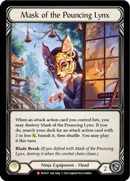 Mask of the Pouncing Lynx card image