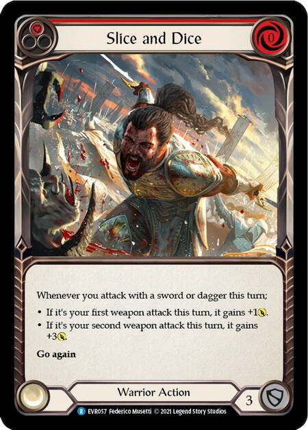 Slice and Dice (Red) card image