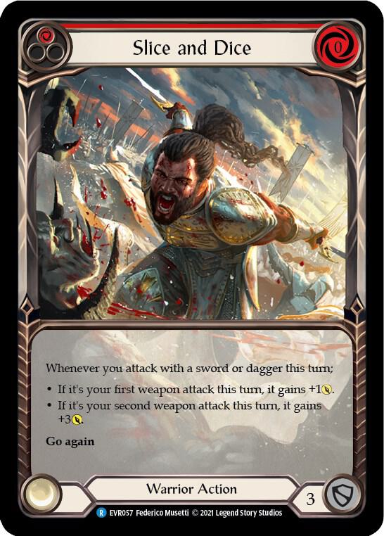 Slice and Dice (Red) (Extended Art) card image